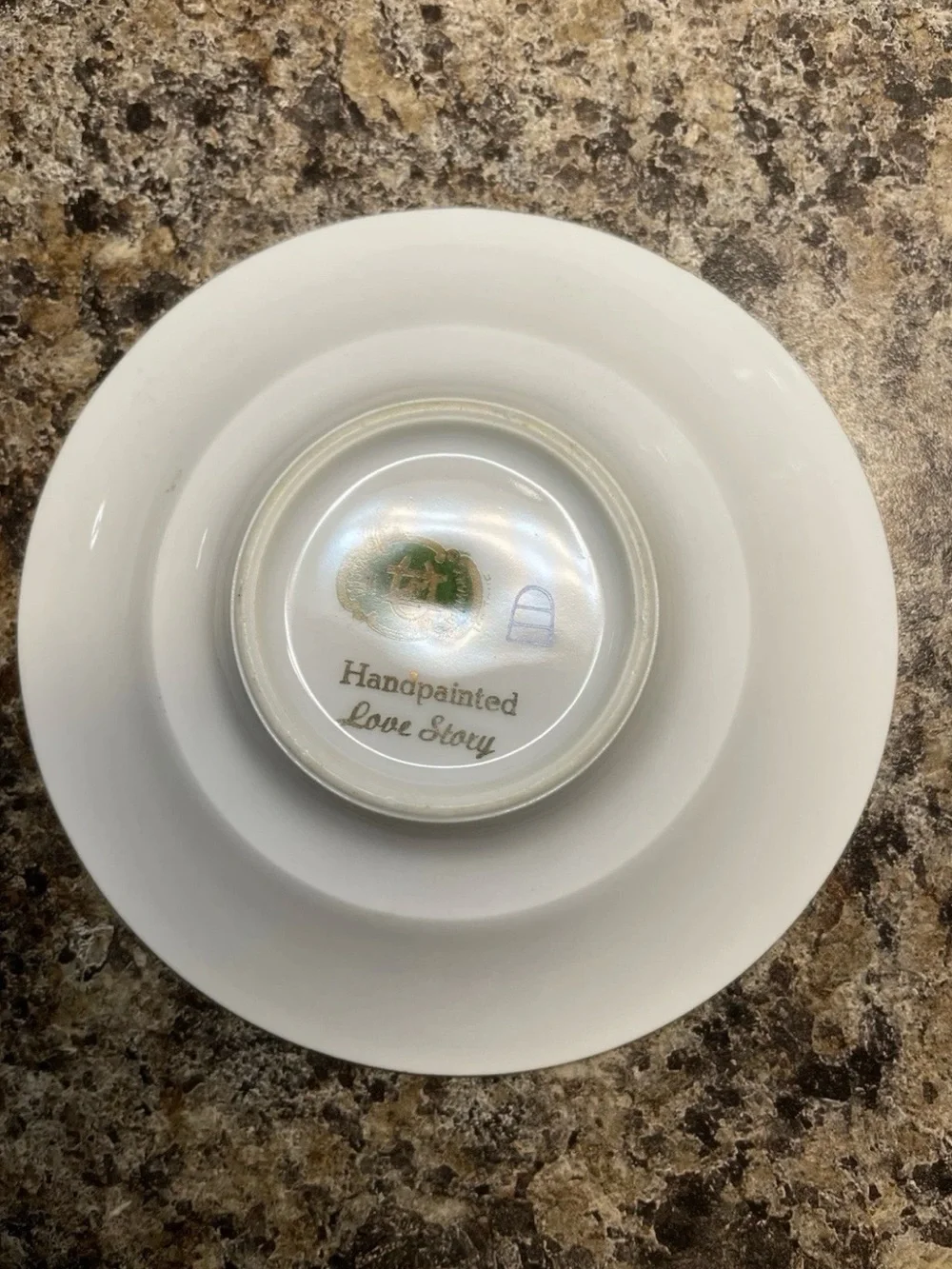 Love Story Decorative Porcelain German small dish 1940’s